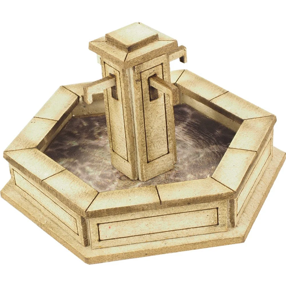Metcalfe PO522 OO/HO Stone Fountain Card Kit