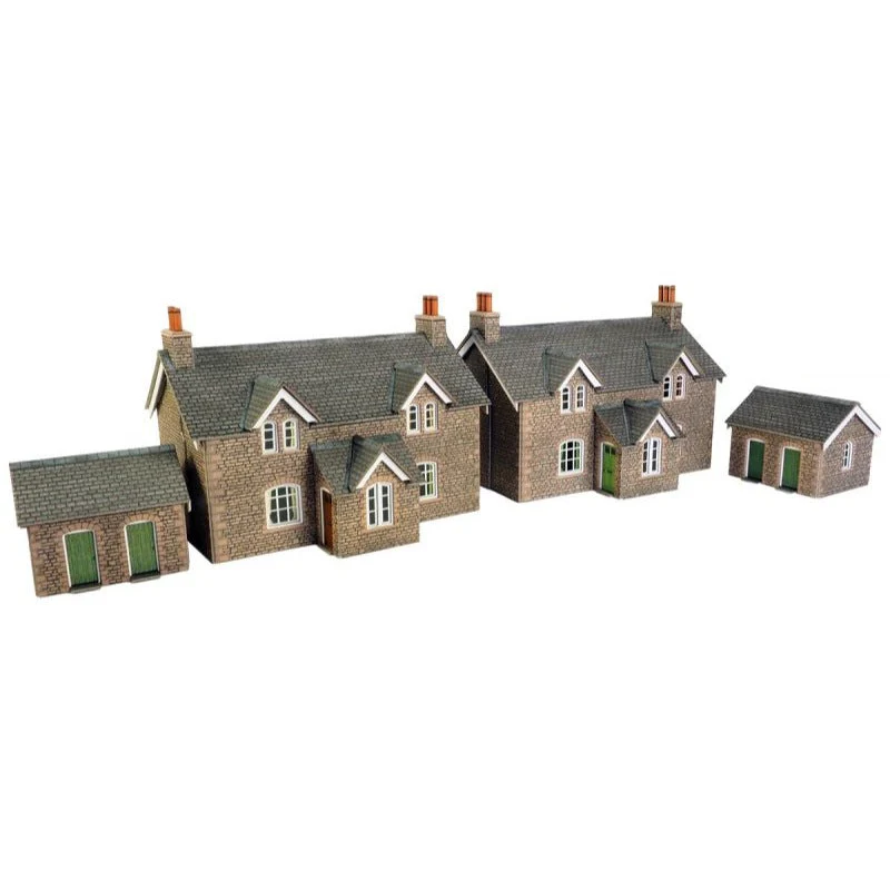 Metcalfe PO255 OO/HO Workers Cottage Card Kit