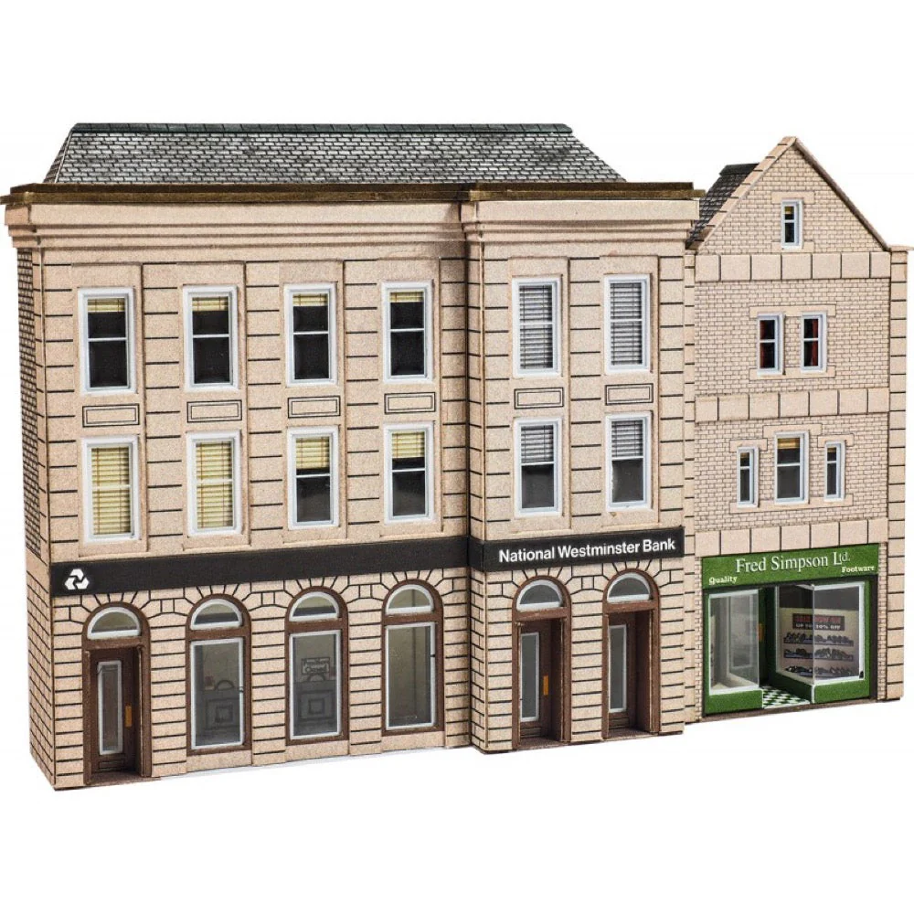 Metcalfe PN971 N Low Relief Bank & Shop - Image 2