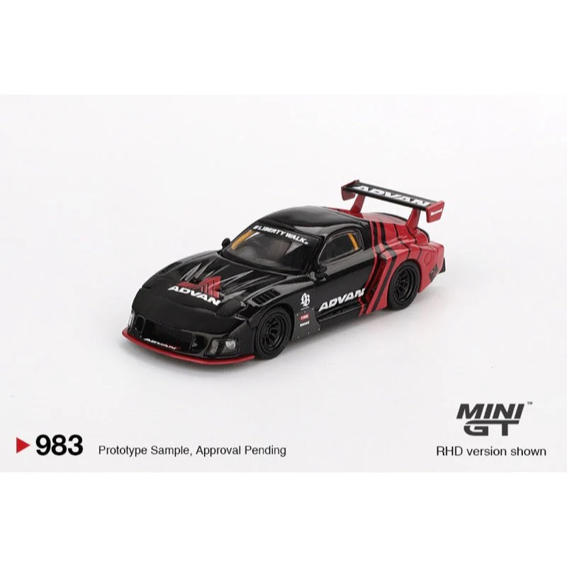 Mini GT 1/64 MGT00983-R Mazda RX-7 LB-Super Silhouette Advan - Image 4