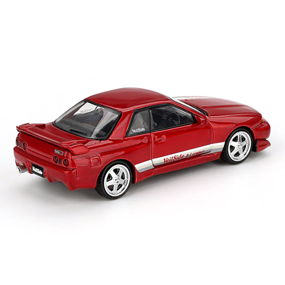 Mini GT MGT00987-R 1/64 Nissan Skyline GT-R (R32) VeilSide Combat C-I Gem Red - Image 2