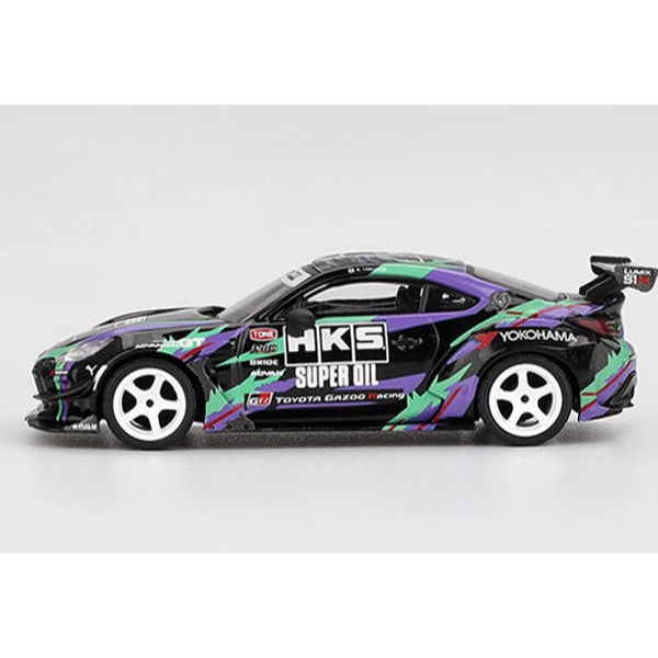 Mini GT MGT01005-R 1/64 Toyota GR86 HKS TYPE R 2022 Tokyo Auto Salon - Image 2