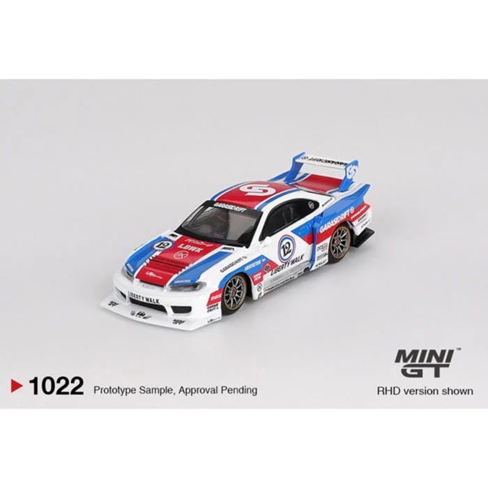 Mini GT MGT01022-R 1/64 Nissan LB-Super Silhouette S15 Silvia Garasidrift X LBWK 2025 - Image 4