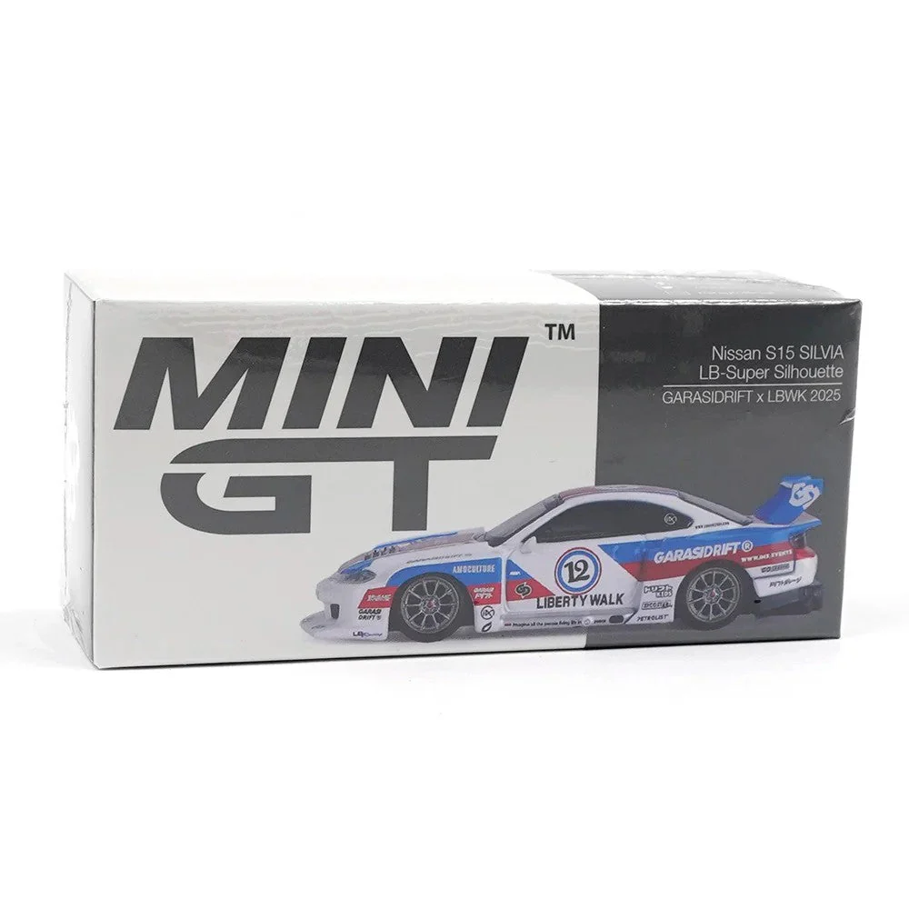 Mini GT MGT01022-R 1/64 Nissan LB-Super Silhouette S15 Silvia Garasidrift X LBWK 2025 - Image 5