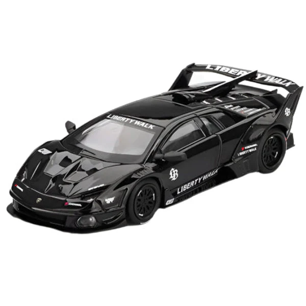 Mini GT MGT01053-L Lamborghini Lb-Silhouette Works Murcielago Gt Evo Black
