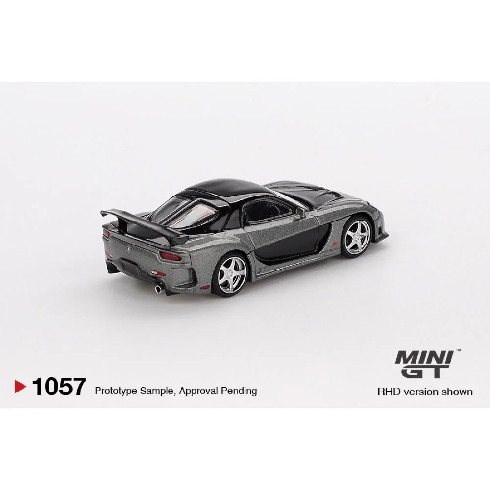 Mini GT MGT01057-R 1/64 Mazda RX-7 VeilSide Fortune Grey - Image 4