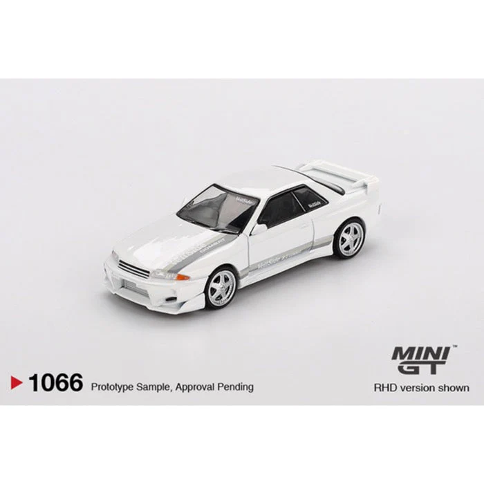 Mini GT MGT01066-R 1/64 Nissan Skyline GT-R (R32) VeilSide Combat C-I White - Image 3
