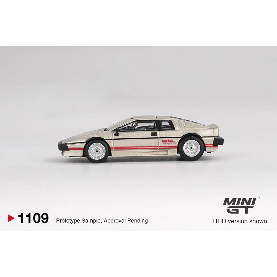 Mini GT MGT01109-R 1/64 Lotus Esprit Turbo Metallic Silver - Image 10