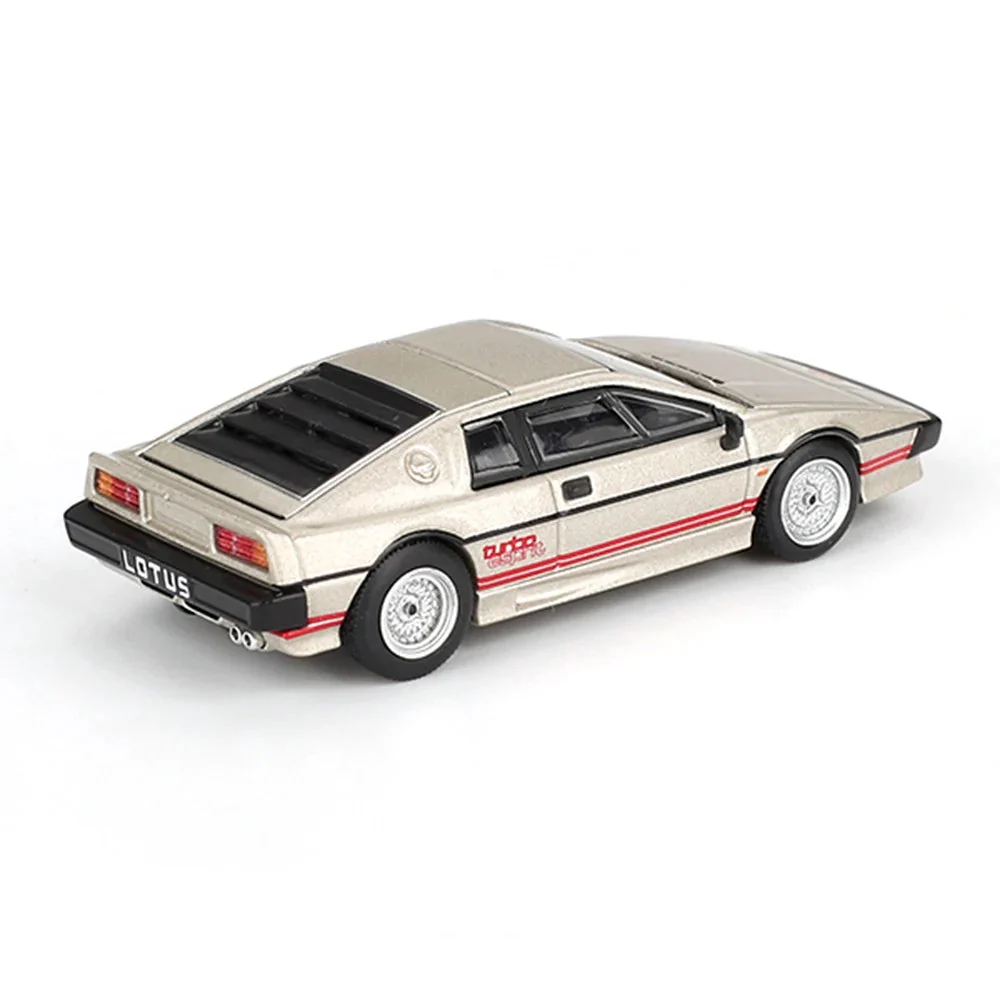 Mini GT MGT01109-R 1/64 Lotus Esprit Turbo Metallic Silver - Image 2