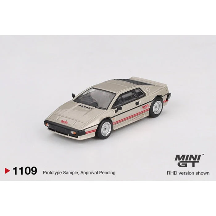 Mini GT MGT01109-R 1/64 Lotus Esprit Turbo Metallic Silver - Image 8