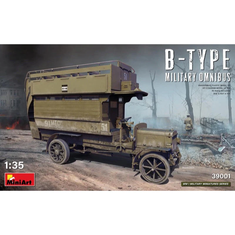 MiniArt 39001 1/35 B-Type Military Omnibus