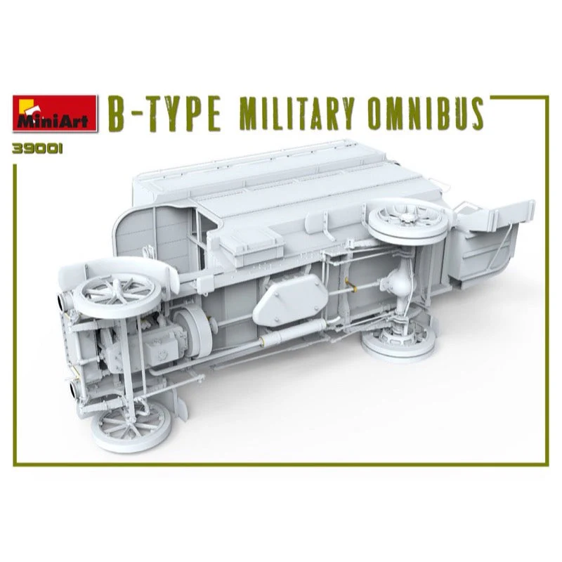 MiniArt 39001 1/35 B-Type Military Omnibus - Image 6