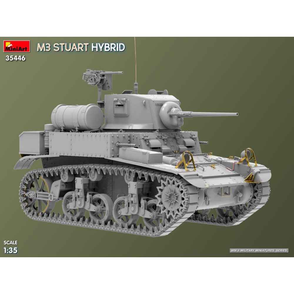 Miniart 35446 1/35 M3 Stuart Hybrid - Image 3