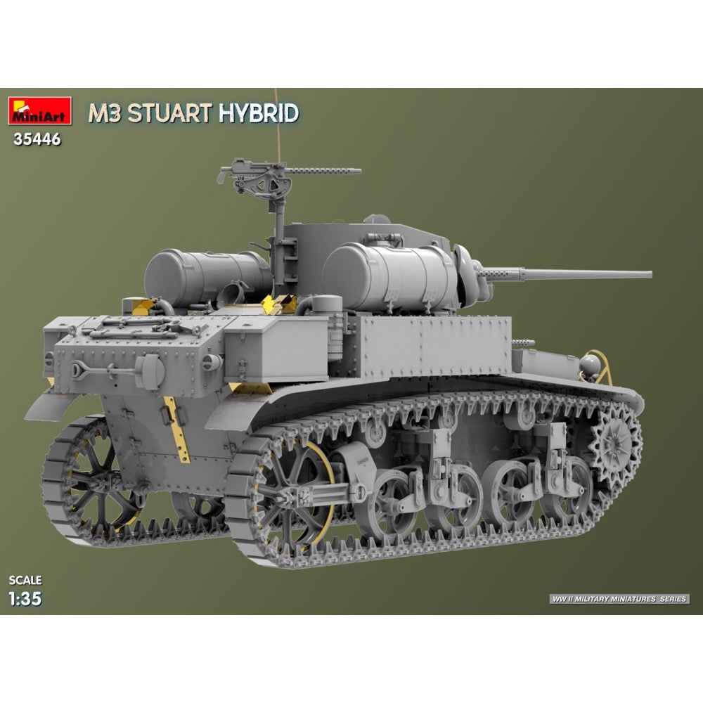 Miniart 35446 1/35 M3 Stuart Hybrid - Image 4