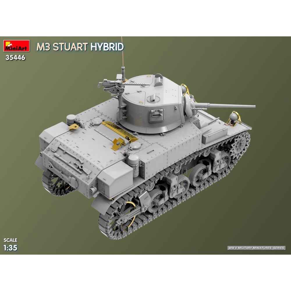 Miniart 35446 1/35 M3 Stuart Hybrid - Image 9