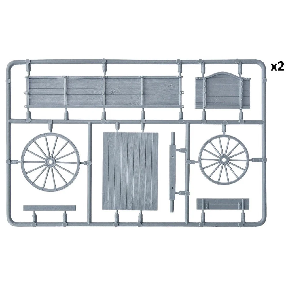 MiniArt 35642 1/35 European Farm Cart - Image 3