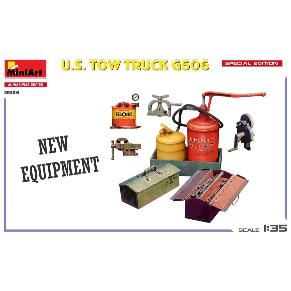 Miniart 38113 1/35 U.S. Tow Truck G506 - Image 6