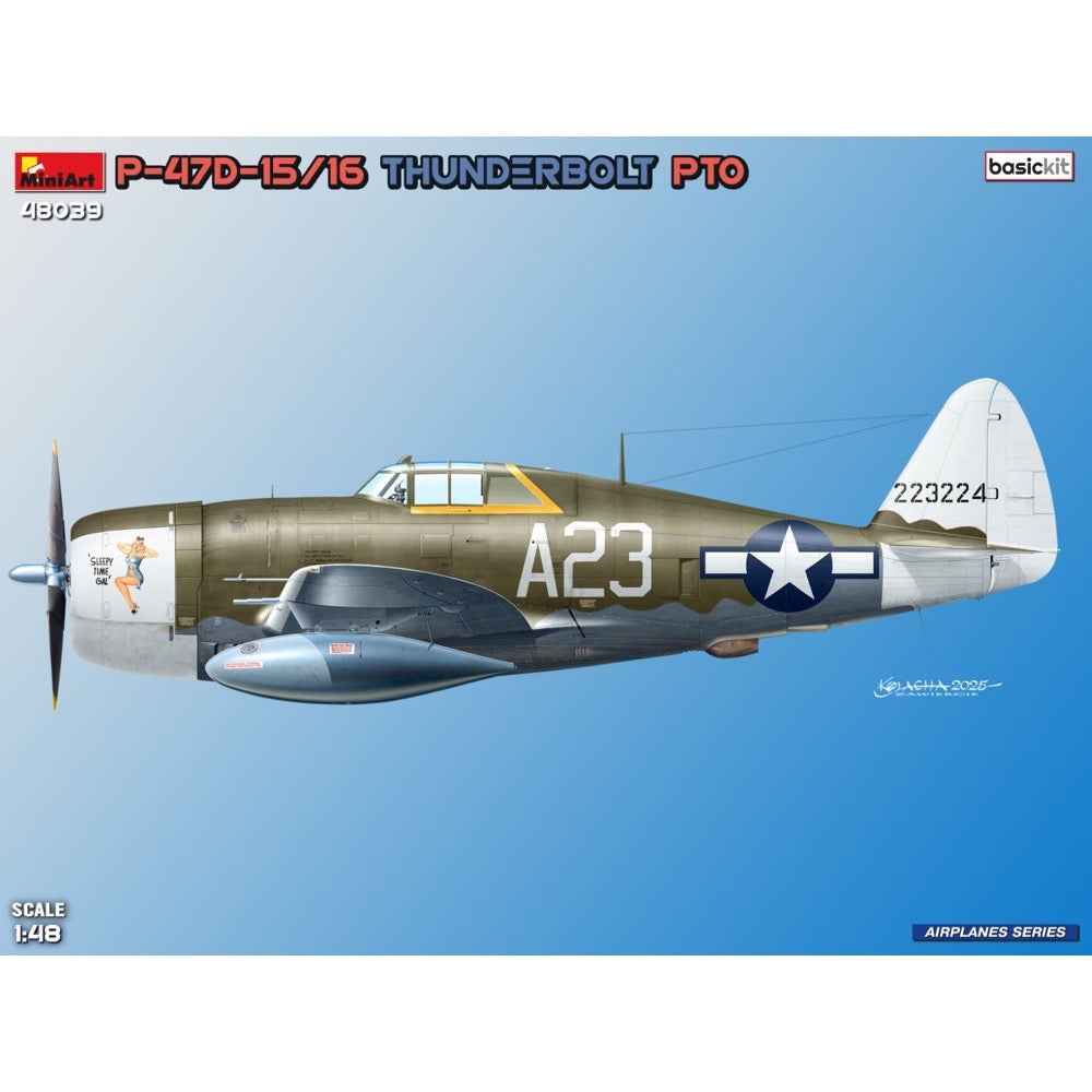 Miniart 48039 P-47D-15/16 Thunderbolt PTO Razorbacks - Image 2