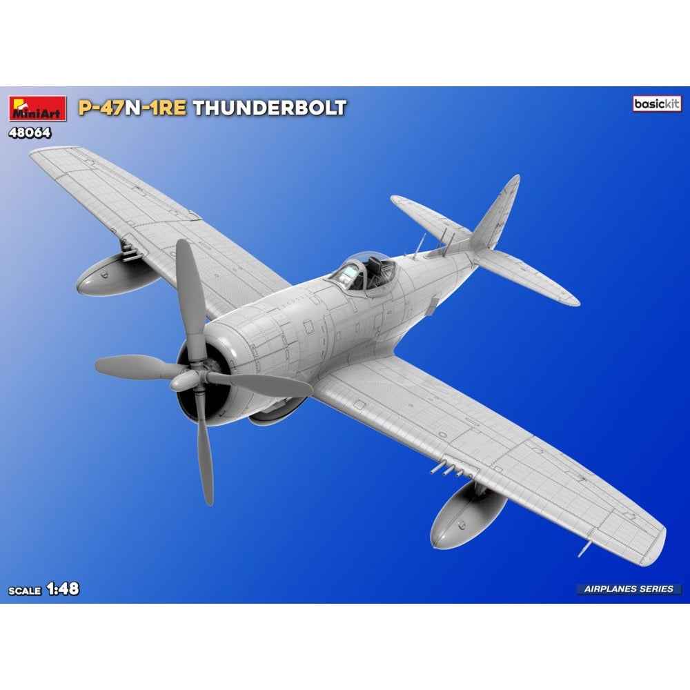 Miniart 48064 1/48 P-47N-1RE Thunderbolt - Image 4