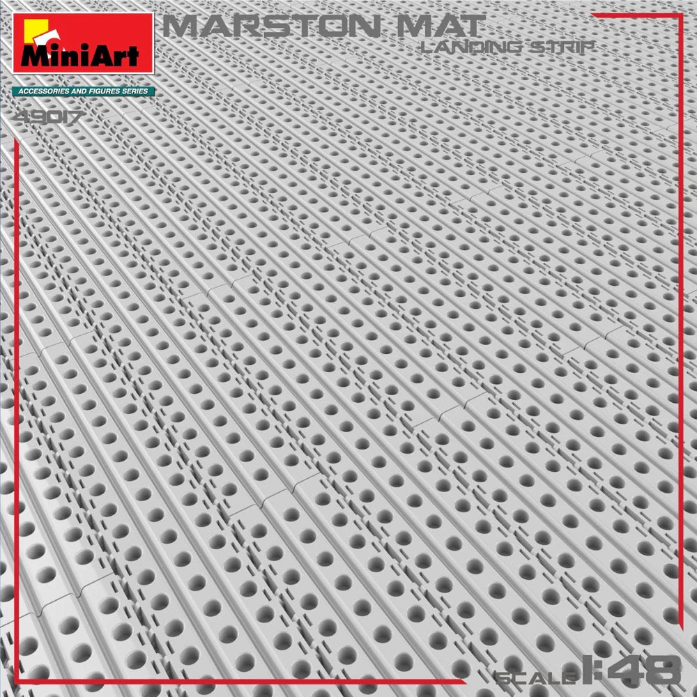 MiniArt 49017 1/48 Marston Mat Landing Strip - Image 8