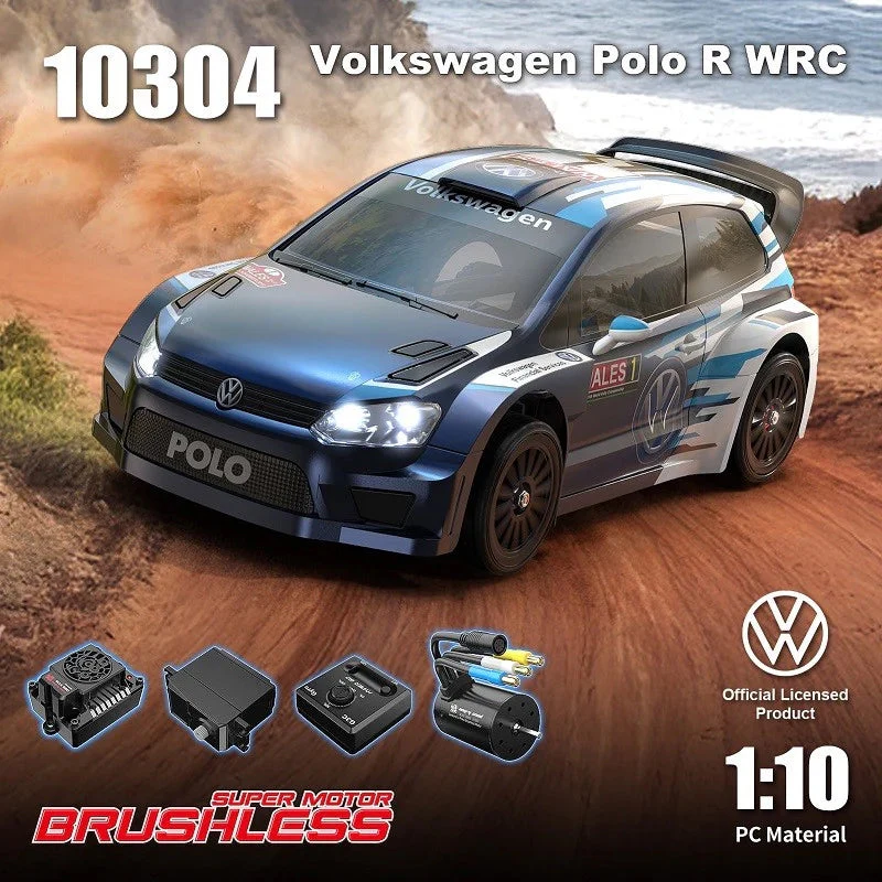 MJX 1/10 Hyper Go Volkswagen Polo R WRC 2015 Brushless 2S RC Car - Image 23