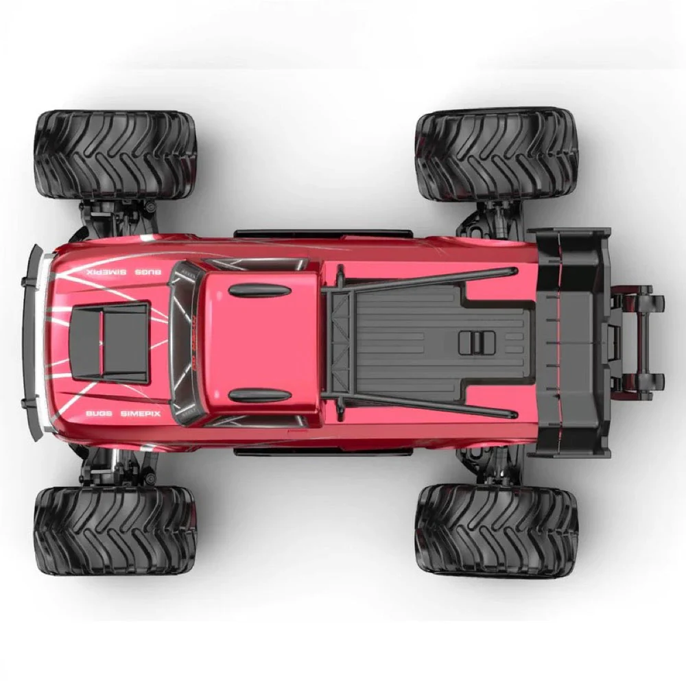 MJX 10210-R 1/10 HyperGo 4WD Brushless RC Truck Red - Image 4