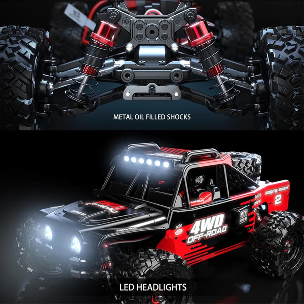MJX 14209 1/14 Hyper Go 4WD High-speed Off-road Brushless RC Truck - Image 13