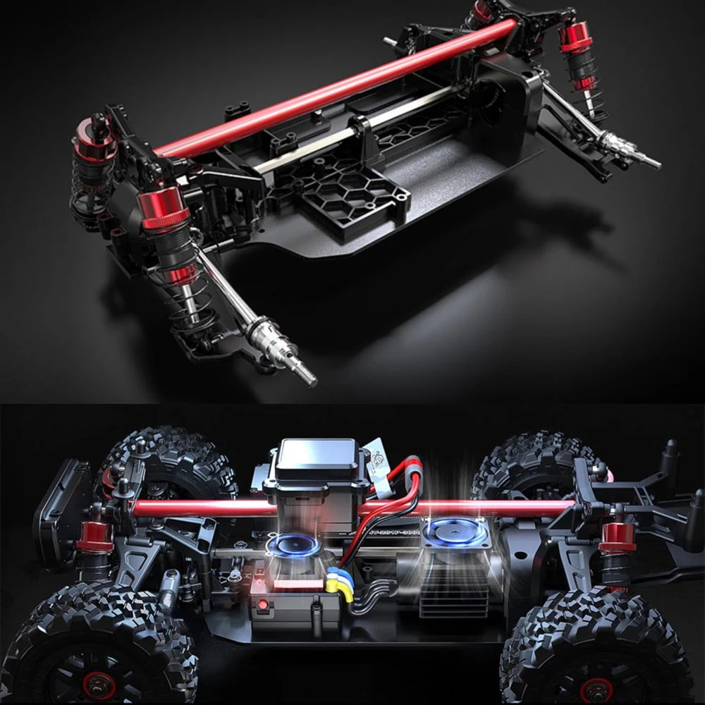 MJX 14209 1/14 Hyper Go 4WD High-speed Off-road Brushless RC Truck - Image 14
