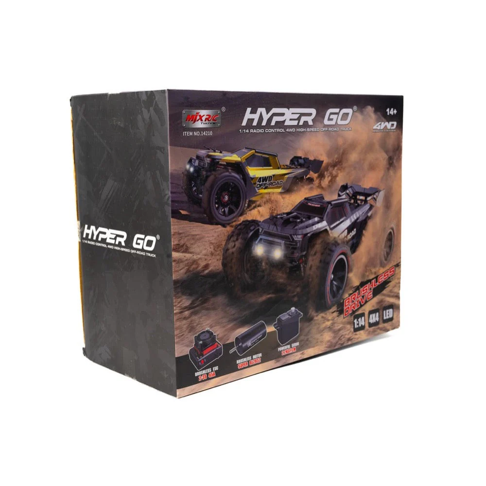MJX 14210 1/14 Hyper Go 4WD High-speed Off-road Brushless RC Truggy - Image 13