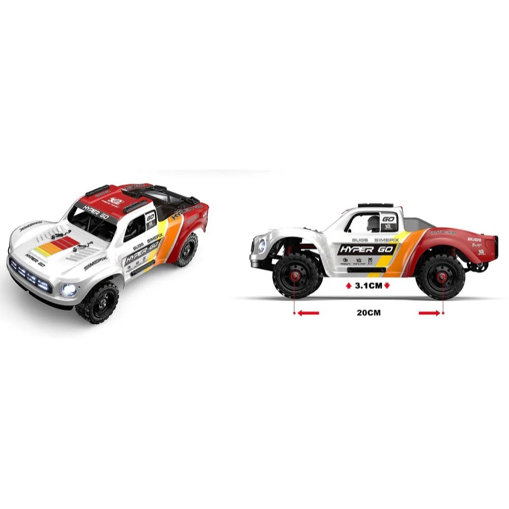 MJX 14211 1/14 Hyper Go 4WD High-Speed Off-Road Brushless RC Short Course Truck - Image 5
