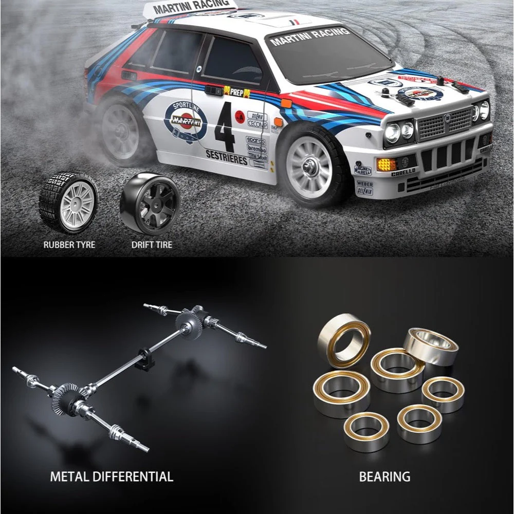 MJX 14302 1/14 Hyper Go Lancia 2S 4WD RC Rally Car - Image 24