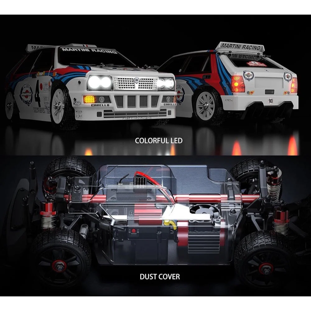 MJX 14302 1/14 Hyper Go Lancia 2S 4WD RC Rally Car - Image 26