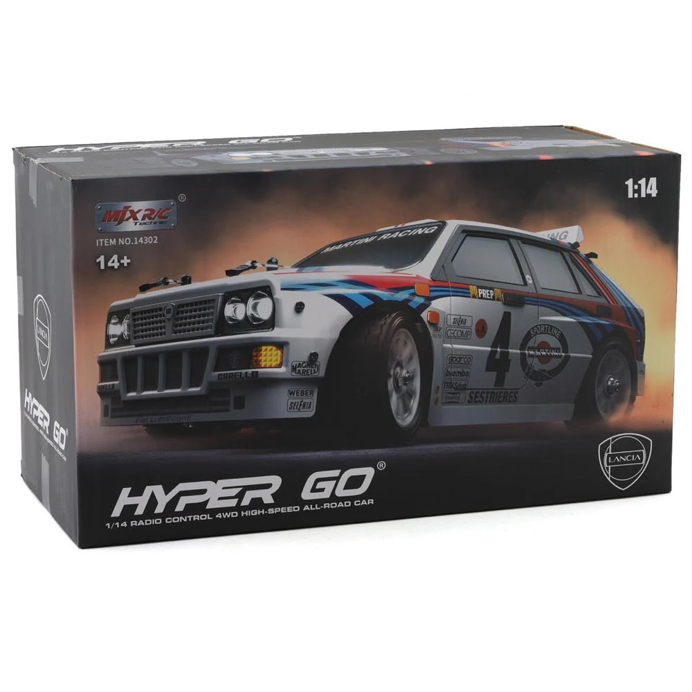 MJX 14302 1/14 Hyper Go Lancia 2S 4WD RC Rally Car - Image 36