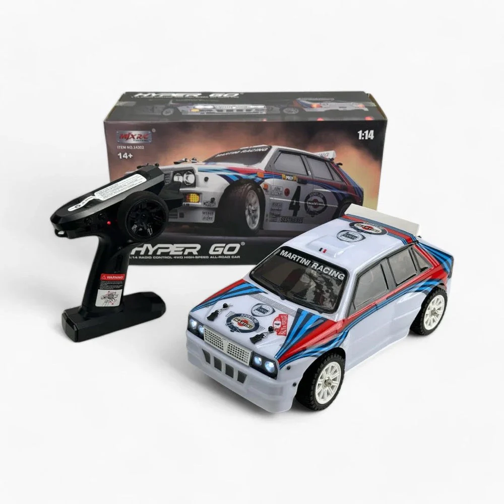 MJX 14302 1/14 Hyper Go Lancia 2S 4WD RC Rally Car - Image 4