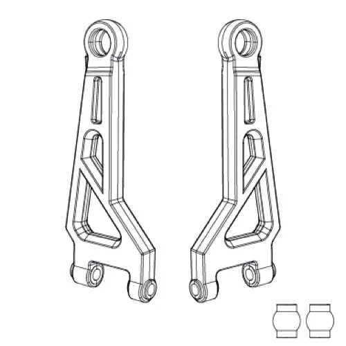 MJX 16210 Front Upper Suspension Arms - Image 2