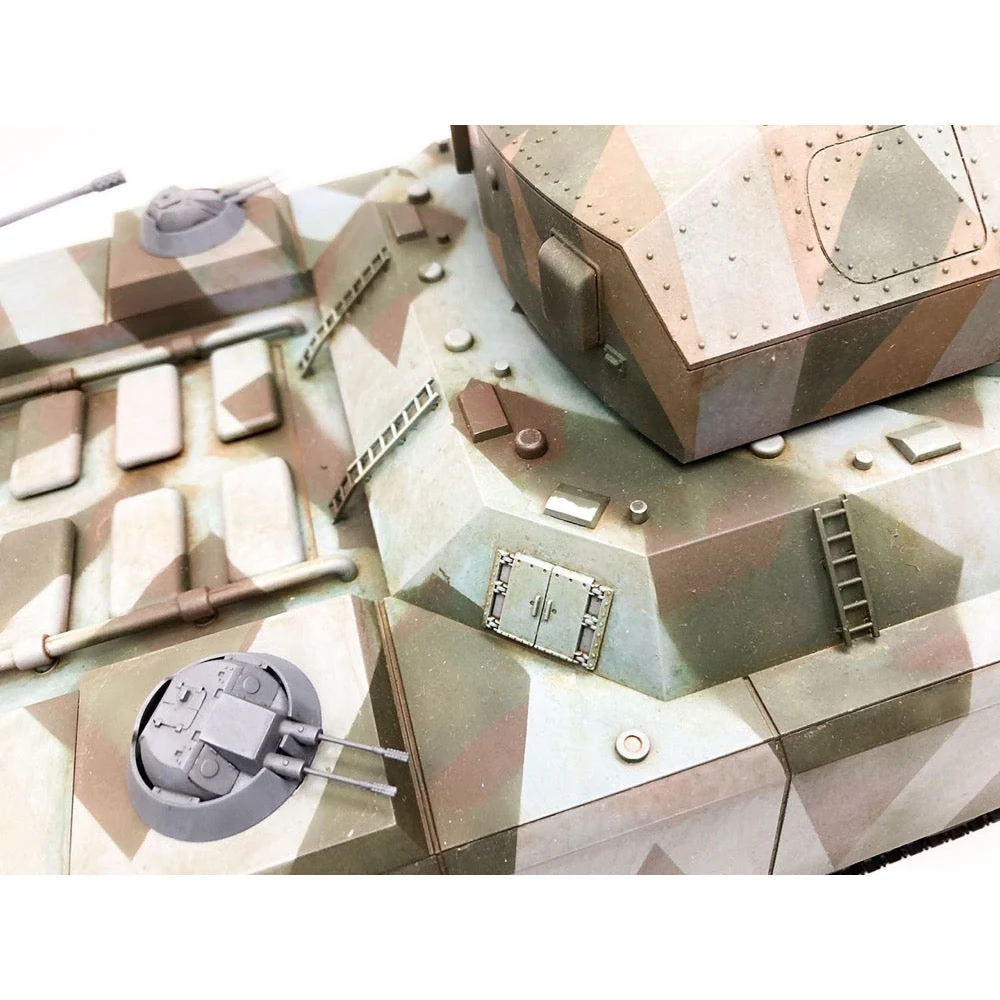 Modelcollect UA72355 1/72 German WWII P.1000 ratte scharnhorst,1944 - Image 15
