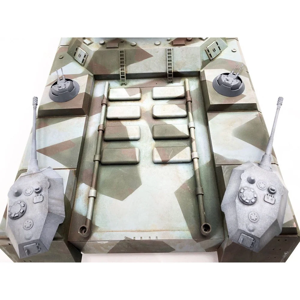 Modelcollect UA72355 1/72 German WWII P.1000 ratte scharnhorst,1944 - Image 17