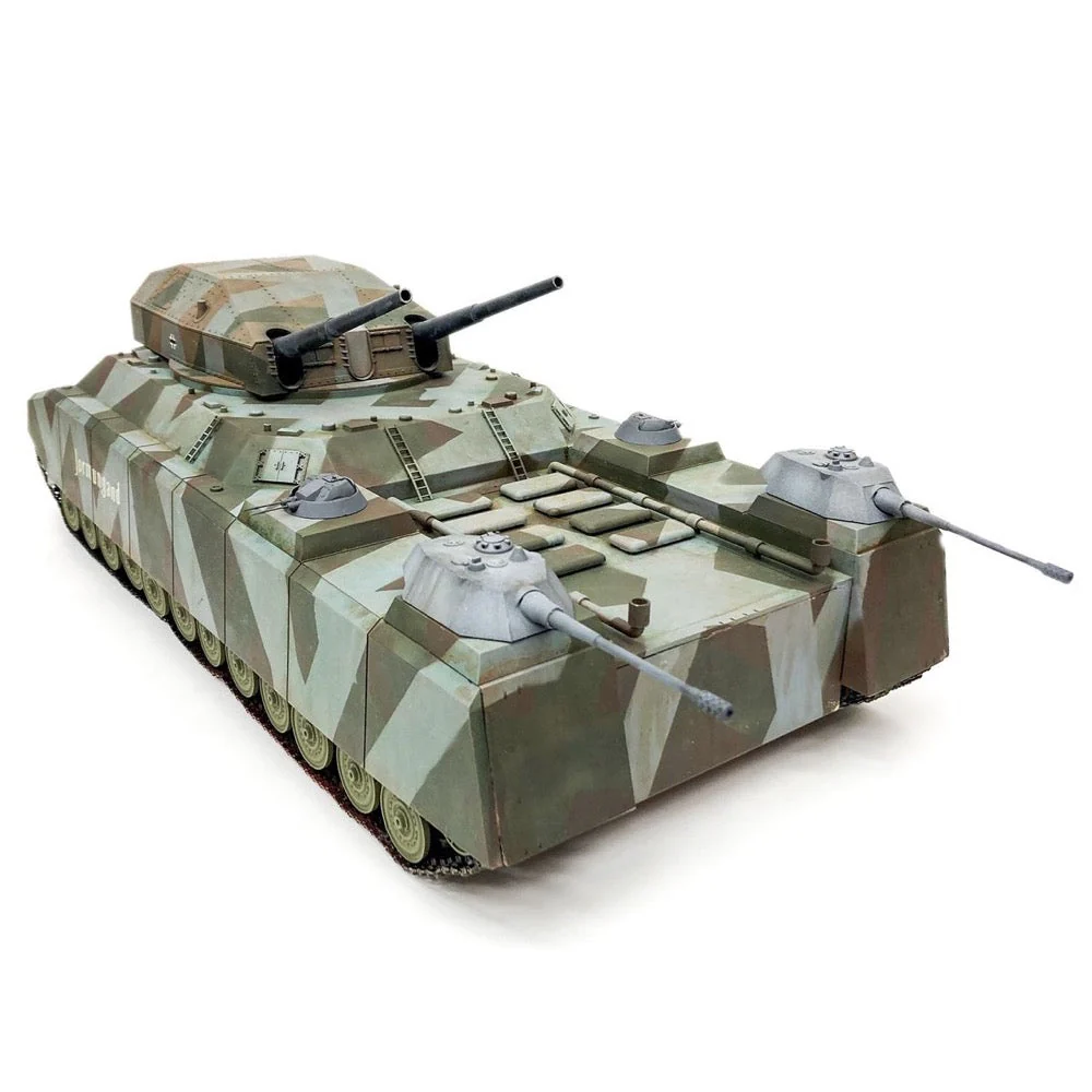 Modelcollect UA72355 1/72 German WWII P.1000 ratte scharnhorst,1944 - Image 2
