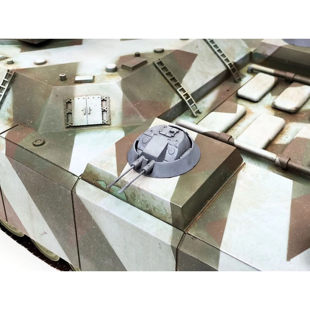 Modelcollect UA72355 1/72 German WWII P.1000 ratte scharnhorst,1944 - Image 4