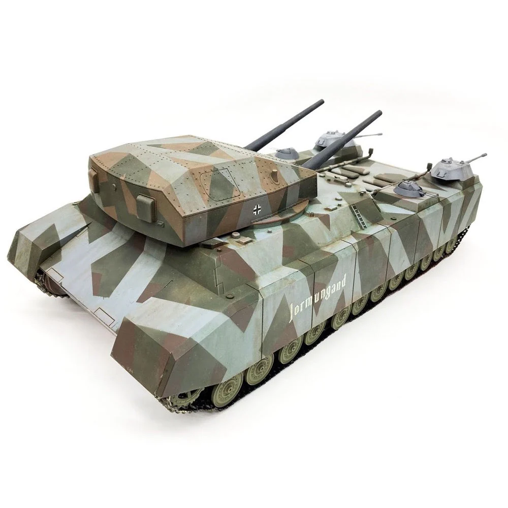 Modelcollect UA72355 1/72 German WWII P.1000 ratte scharnhorst,1944 - Image 7