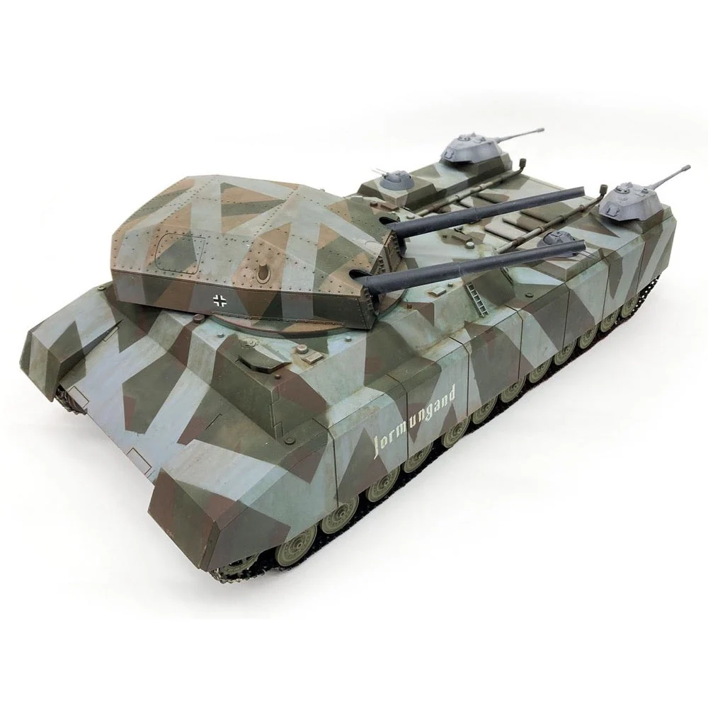 Modelcollect UA72355 1/72 German WWII P.1000 ratte scharnhorst,1944 - Image 8