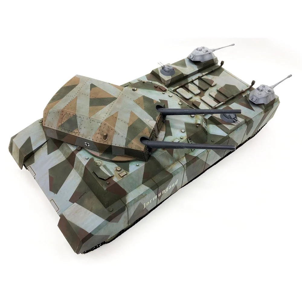 Modelcollect UA72355 1/72 German WWII P.1000 ratte scharnhorst,1944 - Image 9
