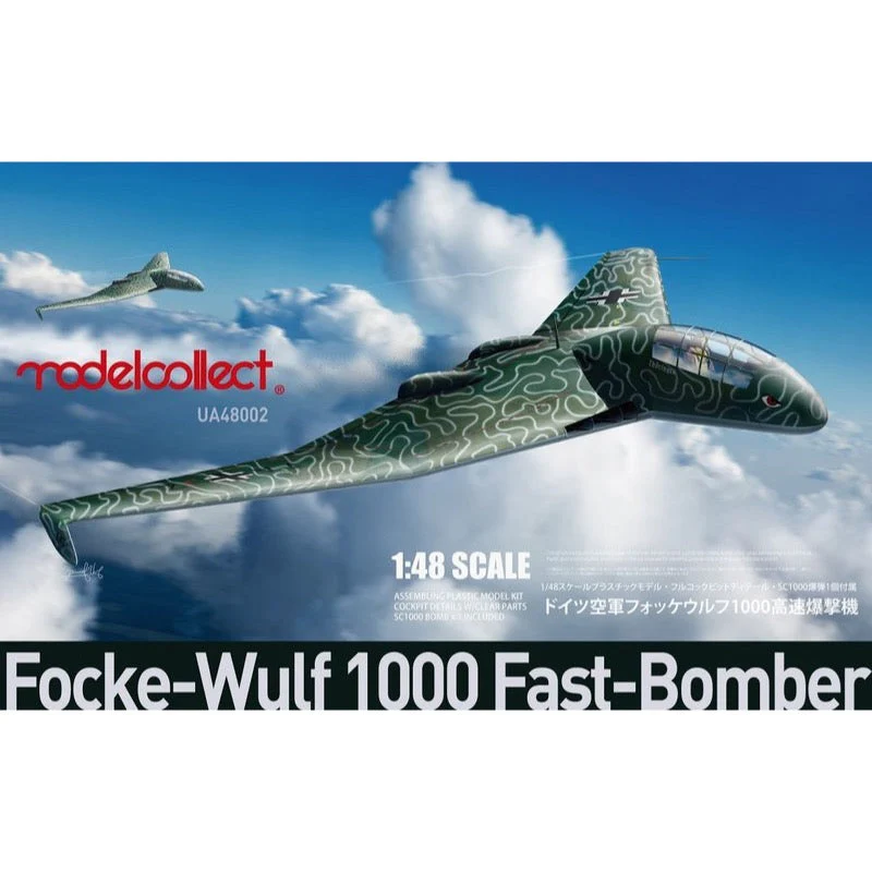 Modelcollect 48002 1/48 WWII Luftwaffe Secret Project Focke-Wulf Fast Bomber - Image 9
