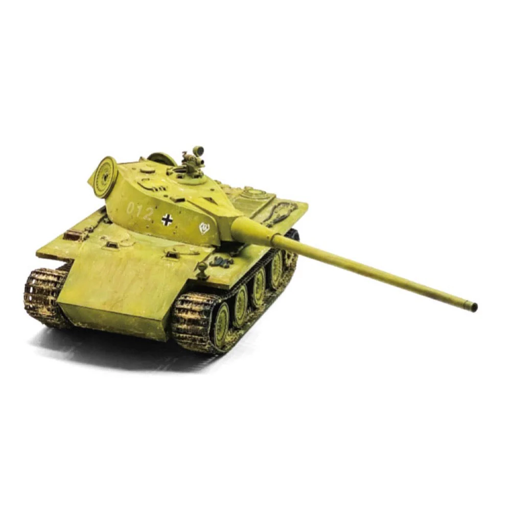 Modelcollect UA35030 1/35 Fist Of War German E60 Ausf.D Late Type 12.8cm Tank Metal Barrel Included - Image 3