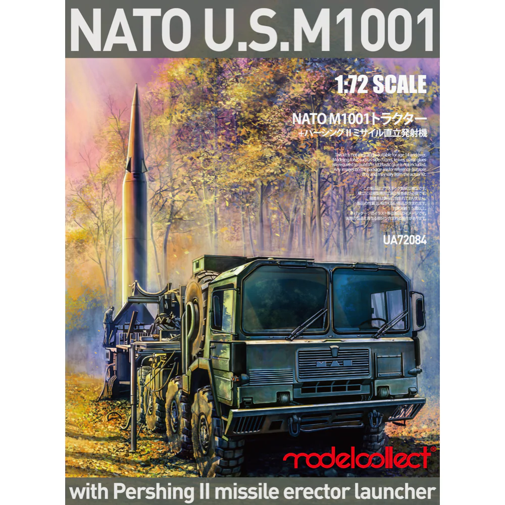 Modelcollect UA72084 NATO M1001 MAN Tractor & Pershing Missile Erector - Image 16