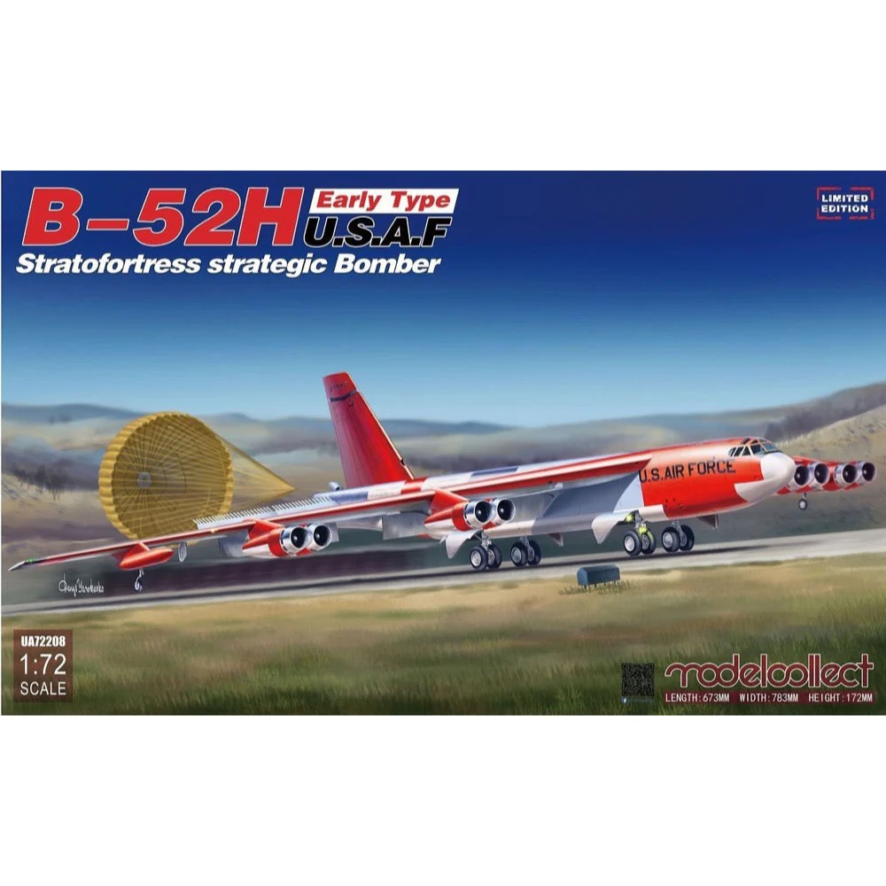 Modelcollect UA72208 B-52H early type Stratofortress strategic Bomber l