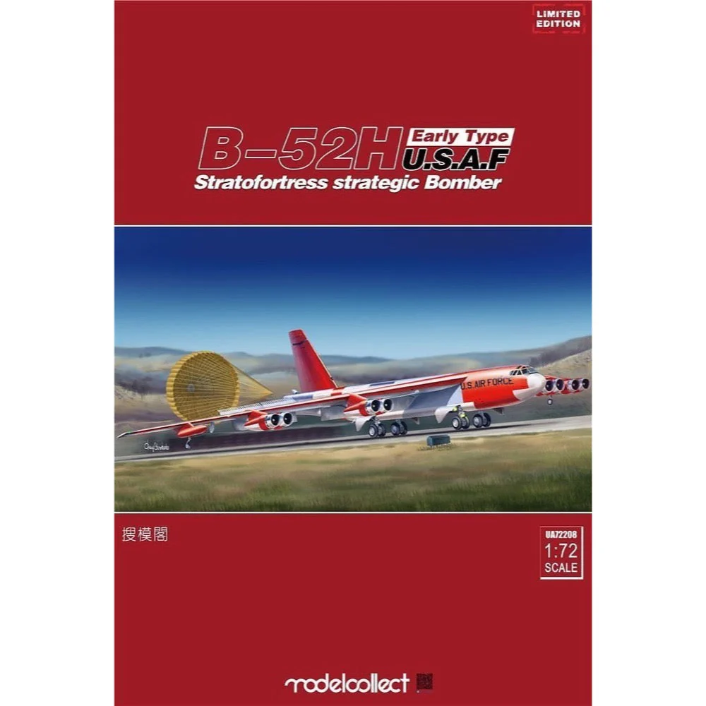 Modelcollect UA72208 B-52H early type Stratofortress strategic Bomber l - Image 2