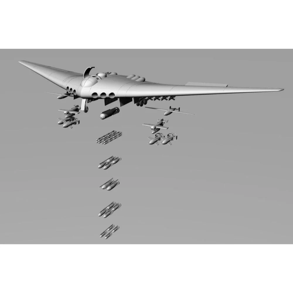 Modelcollect UA72218 1/72 Horten H.XVIIIA Intercontinental Amerikabomber - Image 2