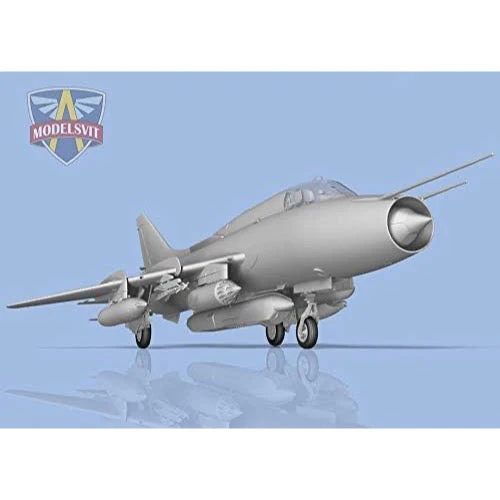 Modelsvit 72048 1/72 Sukhoi-Su-17M3R Reconnaisance Fighter-Bomber with KKP pod - Image 2