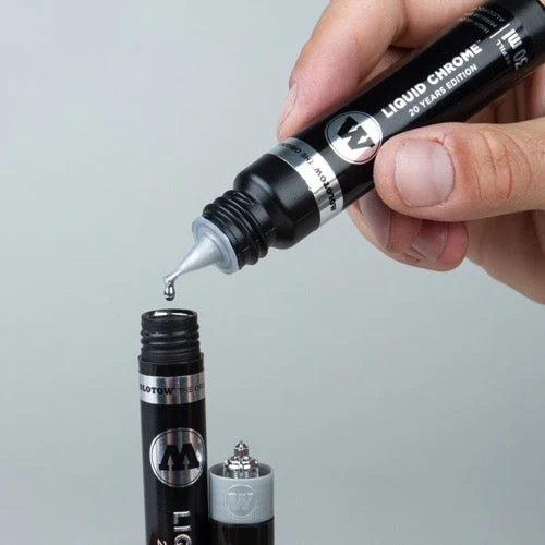 Molotow Liquid Chrome Refill 30ml - Image 3